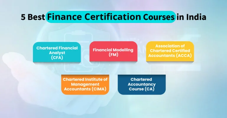 5 Best Finance Certification Courses in India