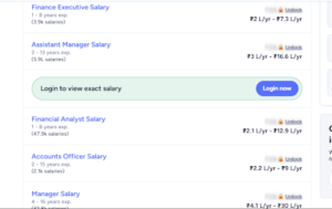 MBA in Finance Job profile and salaries