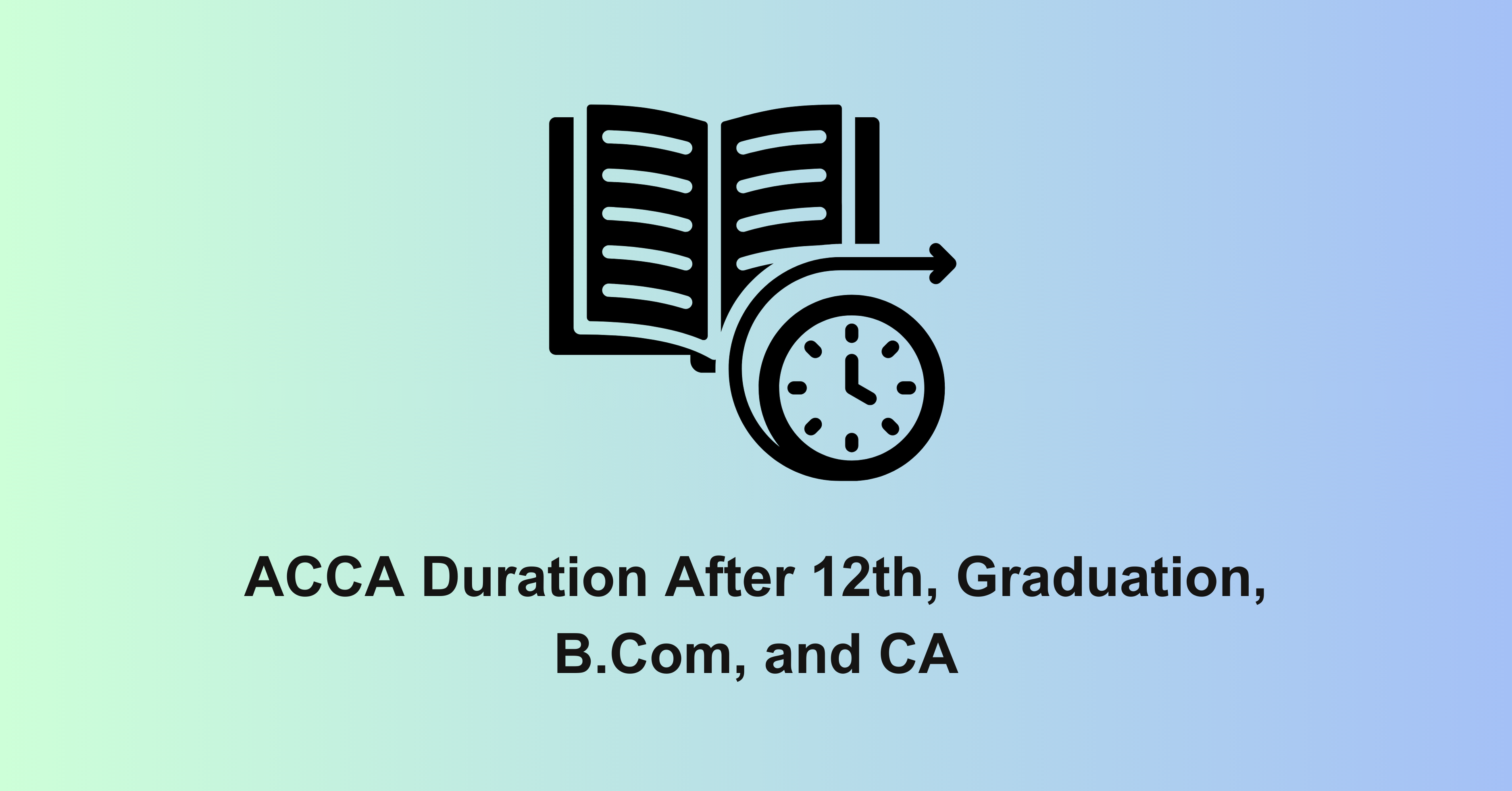 ACCA Course Duration